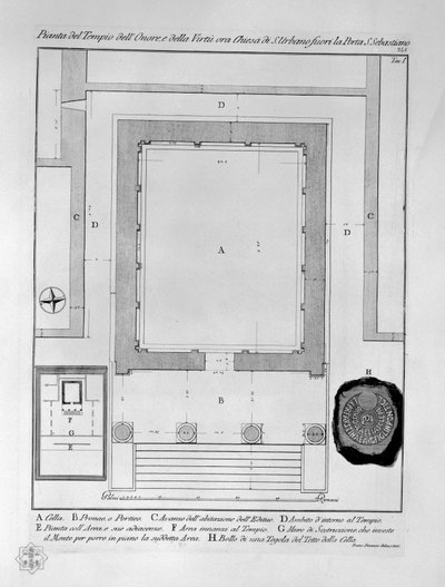 Plan du Temple de l